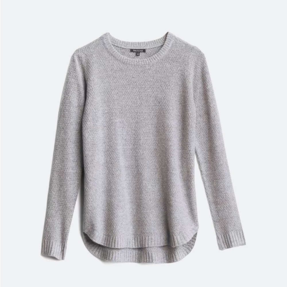 Nikole textured sweatshirt grey sz s
